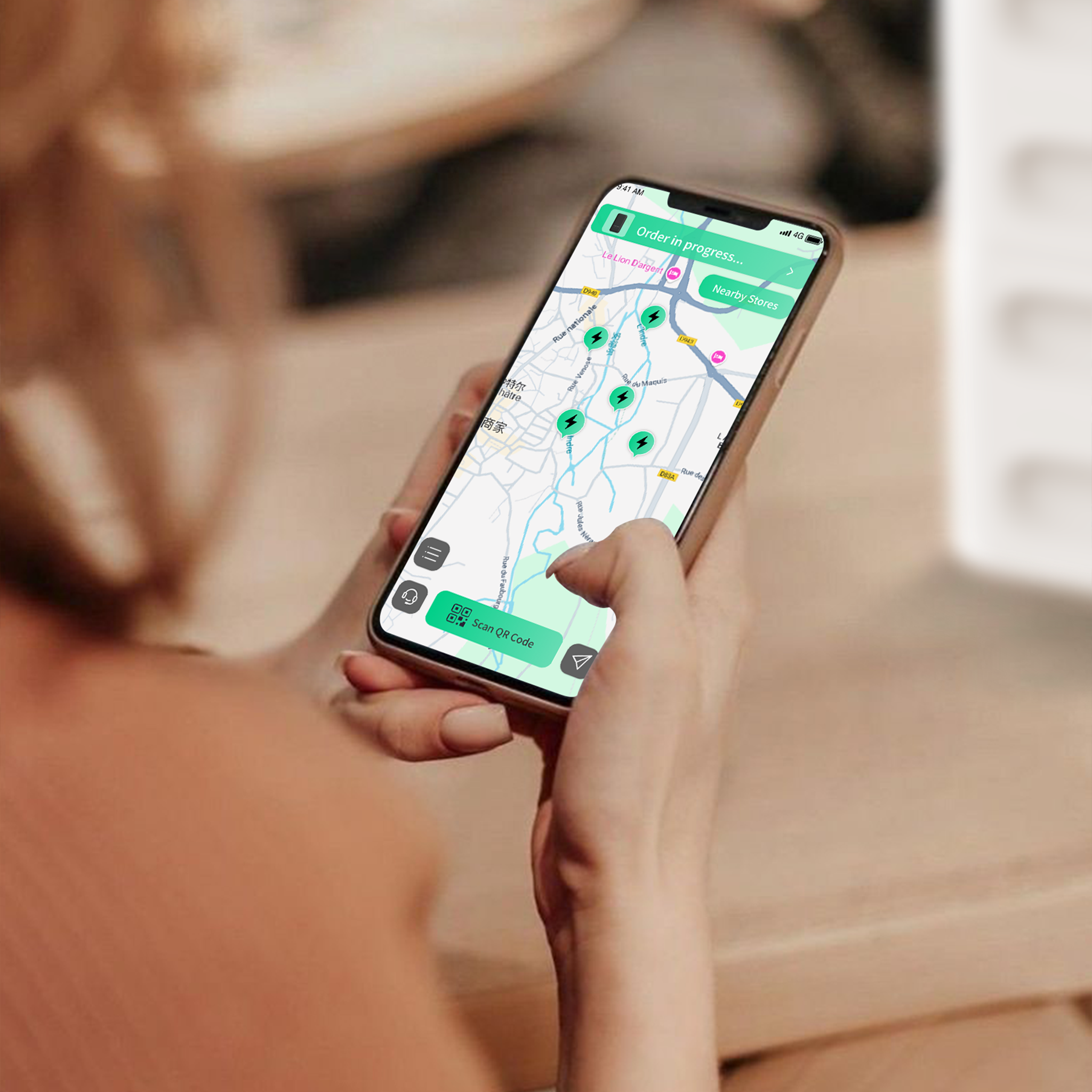 VSCHARGE shared power bank stations Softwre