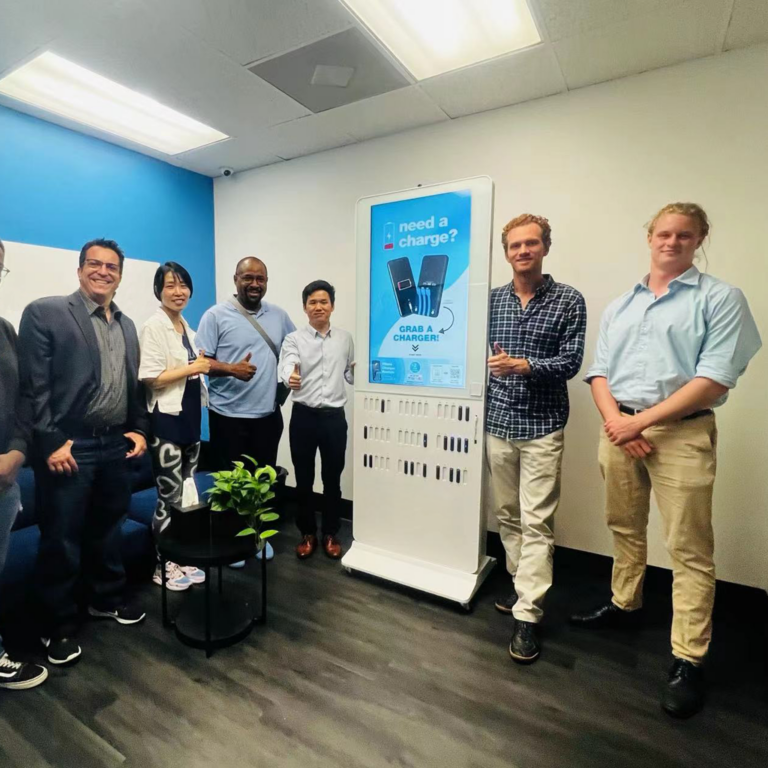 VScharge shared Power Bank cooperate