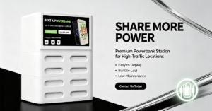 Shared power bank manufacturer rental station