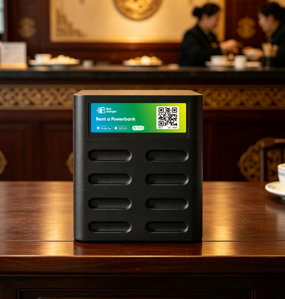 8 slots charging station
