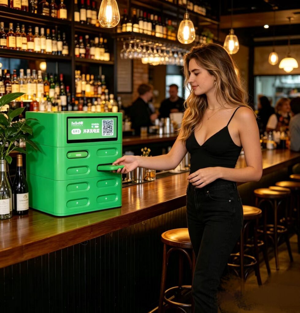 power bank rental for bars